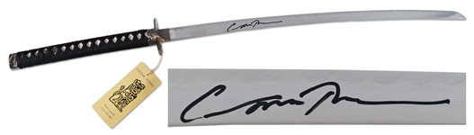 Uma Thurman Signed Katana Sword, Her Weapon From Kill Bill