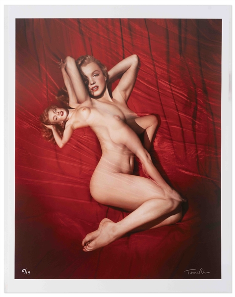 Tom Kelley Limited Edition Giclee Photograph of Marilyn Monroe -- ''Pose #3'' Photo Measures 17'' x 22''