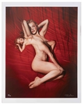 Tom Kelley Limited Edition Giclee Photograph of Marilyn Monroe -- Pose #3 Photo Measures 17 x 22