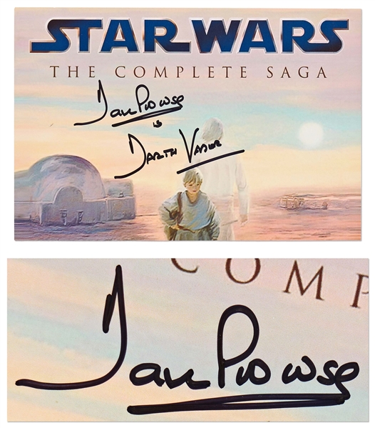 David Prowse Signed ''Star Wars'' Photo -- Prowse Writes ''David Prowse is Darth Vader'' -- With PSA/DNA COA