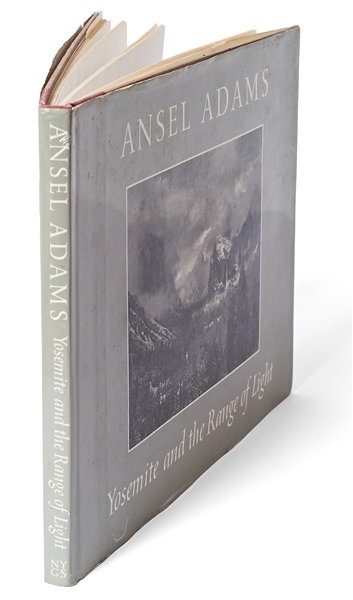 Ansel Adams Signed Copy of His Quintessential Oversized Photography Book, ''Yosemite and the Range of Light'' -- With PSA/DNA COA