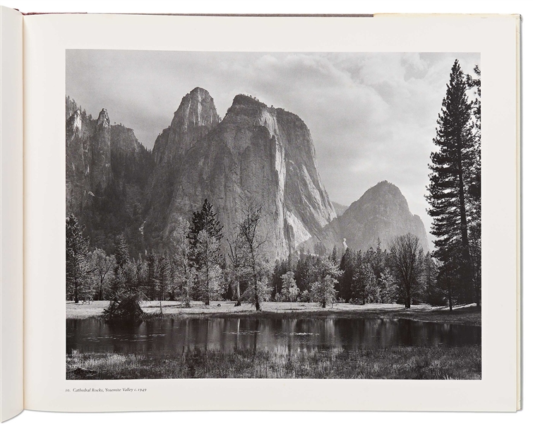 Ansel Adams Signed Copy of His Quintessential Oversized Photography Book, ''Yosemite and the Range of Light'' -- With PSA/DNA COA