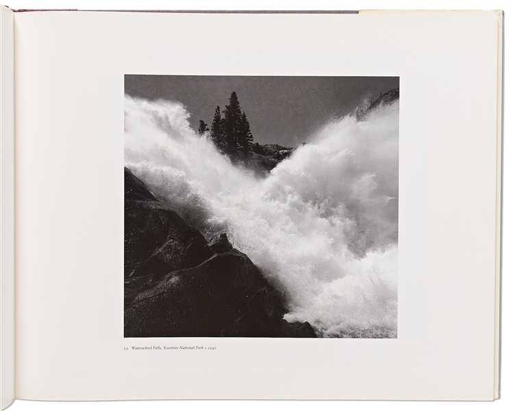 Ansel Adams Signed Copy of His Quintessential Oversized Photography Book, ''Yosemite and the Range of Light'' -- With PSA/DNA COA