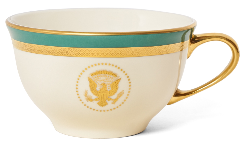 Harry Truman White House Cup & Saucer China from the Lenox Exhibit Collection