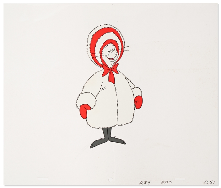 ''The Cat in the Hat'' Animation Cel