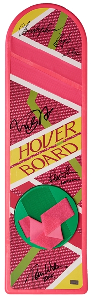 ''Back to the Future'' Cast-Signed Hoverboard -- Including Michael J. Fox's Autograph