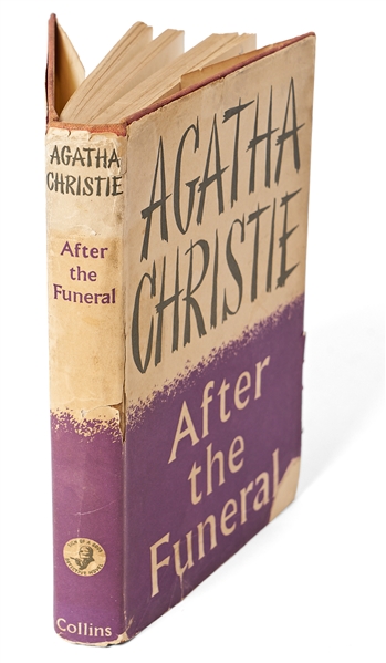 First UK Edition of ''After the Funeral'' by Agatha Christie, in Original Dust Jacket