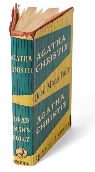 First Edition of ''Dead Man's Folly'' by Agatha Christie, in Original Dust Jacket