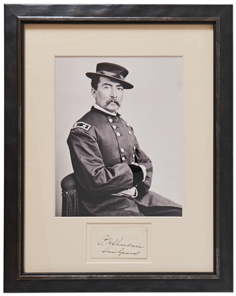 Signature of Famed Civil War General Philip Sheridan