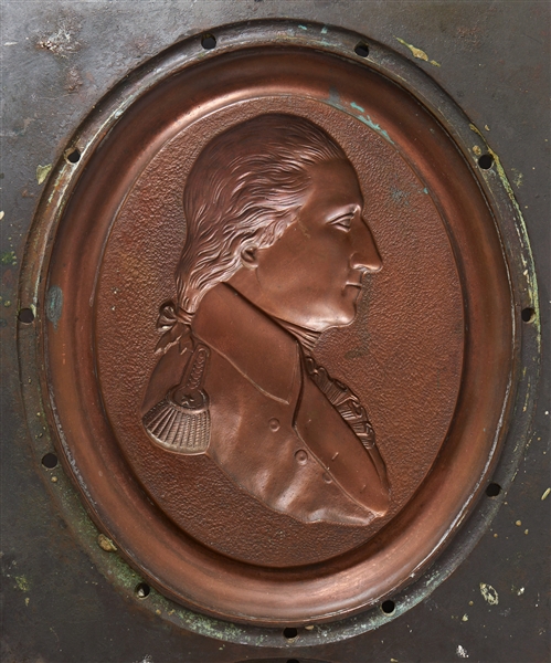 Double Copper Mold of George Washington