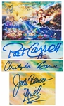 The Little Mermaid Cast-Signed 11 x 17 Photo -- Signed by Jodi Benson as Ariel, Christopher Barnes as Prince Eric & Pat Carroll as Ursula -- With Beckett COA