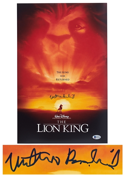 Matthew Broderick Signed 11'' x 14'' Photo from ''The Lion King'' -- With Beckett COA