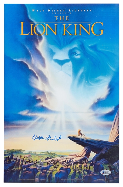 Matthew Broderick Signed 11'' x 14'' Photo from ''The Lion King'' -- With Beckett COA