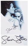 Sharon Stone Signed 20 x 16 Photo from Basic Instinct