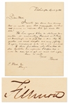 Millard Fillmore Autograph Letter Signed, Setting the Time & Place of the 1839 Whig Convention to Nominate William Henry Harrison for President