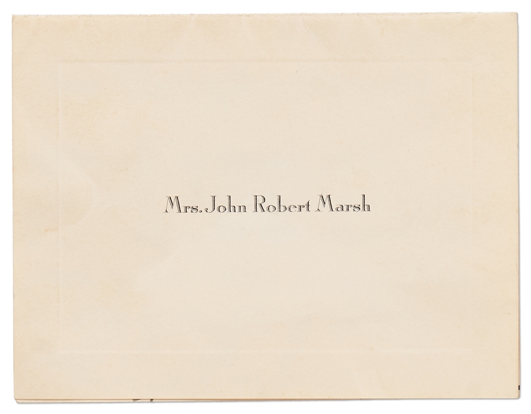 Margaret Mitchell Autograph Note Signed from 1948