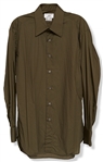 Bruce Willis Red 2 Screen-Worn Custom Dress Shirt