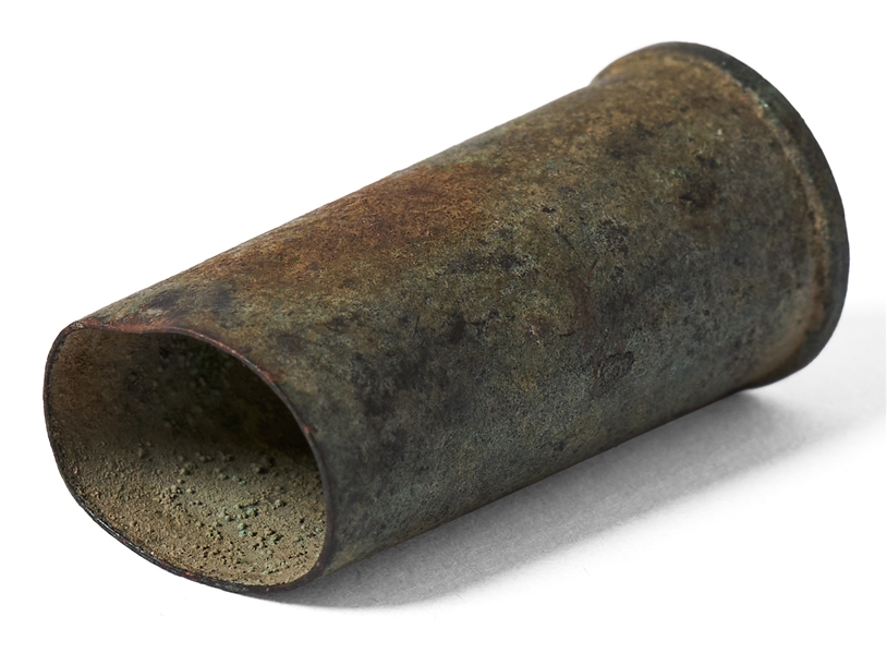 Bullet Shell Casing From the Battle of Little Bighorn -- From the Stella Foote Collection and Heritage Auctions