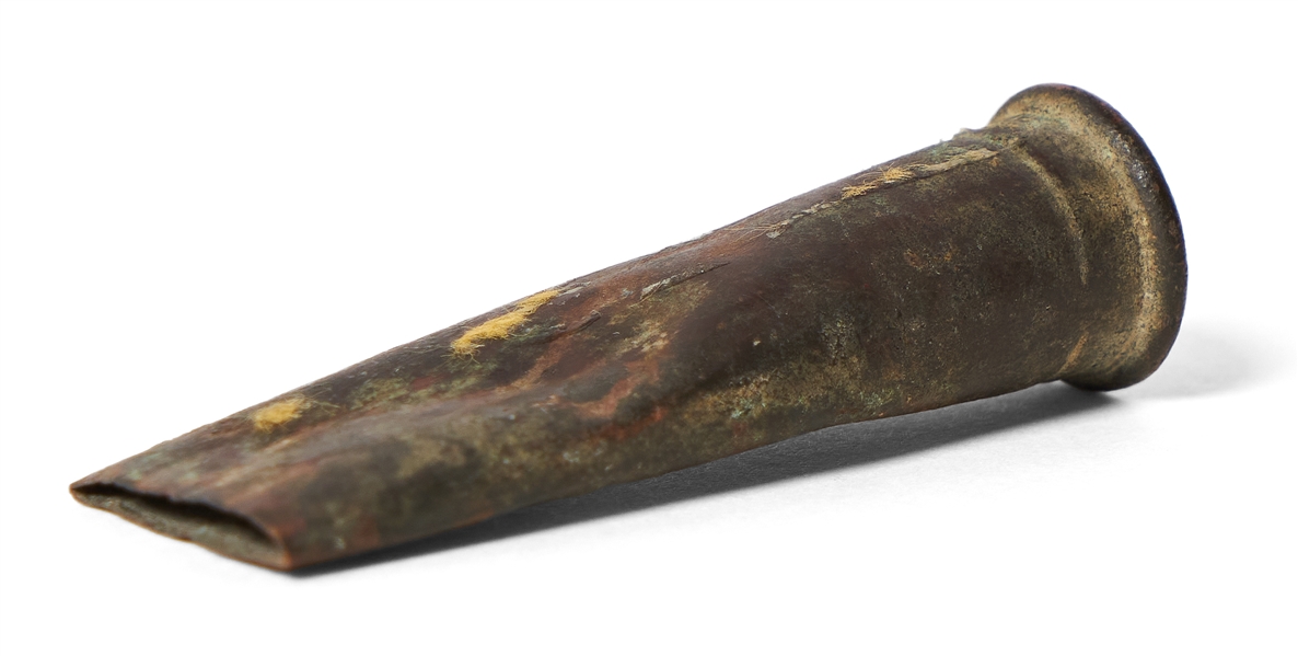 Bullet Shell Casing From the Battle of Little Bighorn -- From the Stella Foote Collection