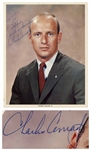 Apollo 12 Moonwalker Charles Conrad Signed 8 x 10 NASA Photo