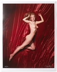 Tom Kelley Limited Edition Giclee Photograph of Marilyn Monroe -- Pose #9 Photo Measures 17 x 22