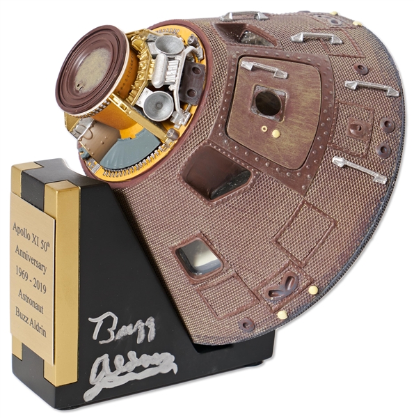 Buzz Aldrin Signed Apollo 11 Command Module Model