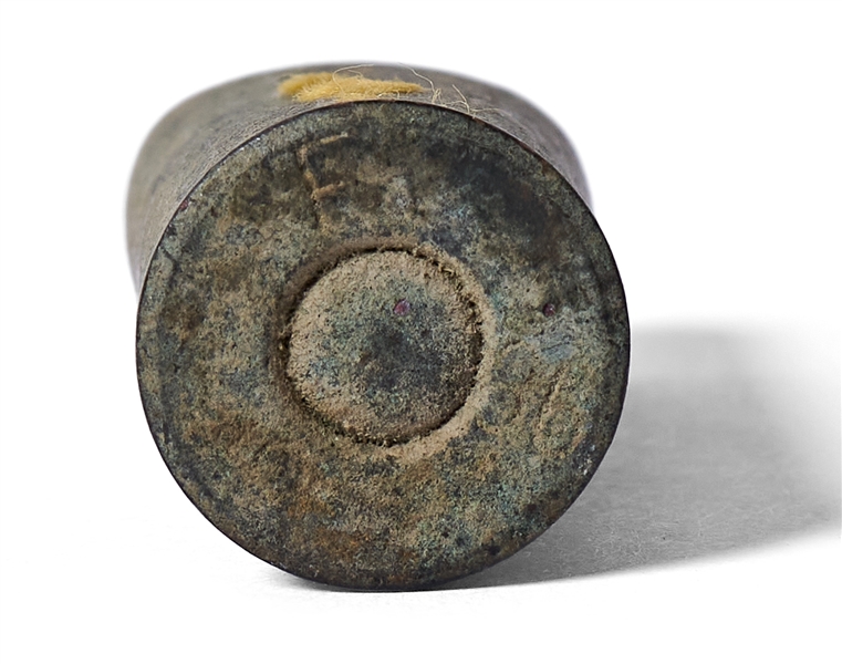 Bullet Shell Casing From the Battle of Little Bighorn -- From the Stella Foote Collection and Heritage Auctions