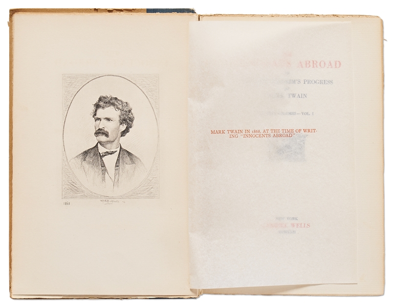 Mark Twain Signed Limited Edition Set of ''The Works of Mark Twain'' -- Dual-Signed ''SL Clemens / Mark Twain'' -- Rare, Complete Set in 37 Volumes