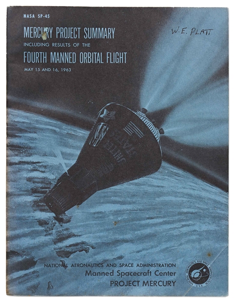 NASA Report from 1963 Summarizing Project Mercury and Reporting on the Results of the Final Mercury Mission, MR-9