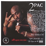 2Pac All Eyez on Me Album Signed by Photographer Ken Nahoum Who Describes How He Captured the Revealing Photos of Tupac