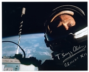 Buzz Aldrin Signed 10" x 8" "Selfie" Photo