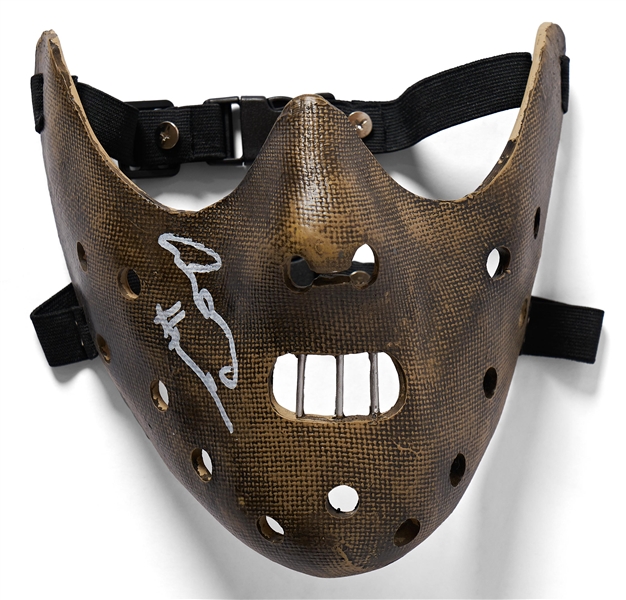 Anthony Hopkins Signed Silence of the Lambs Mask