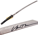 Uma Thurman Signed Katana Sword, Her Weapon From Kill Bill