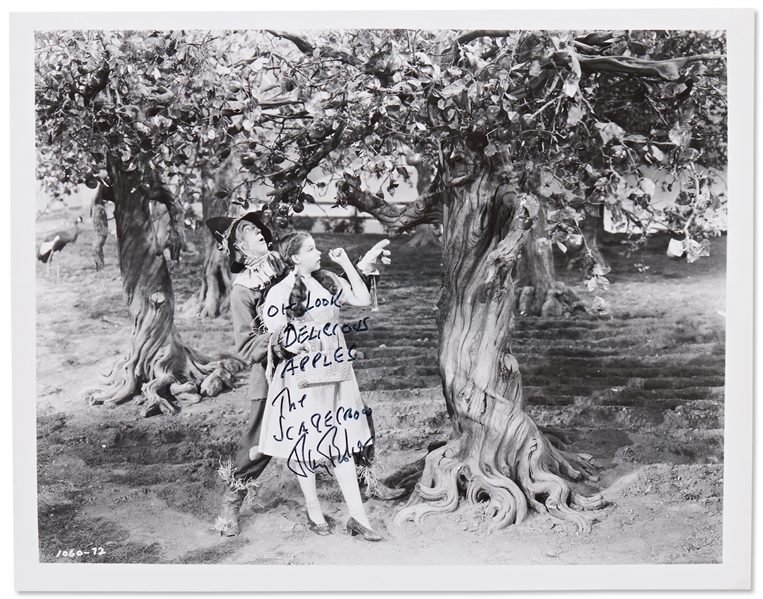 Ray Bolger Signed ''Wizard of Oz'' Photo -- Signed ''The Scarecrow / Ray Bolger'' -- With PSA/DNA COA