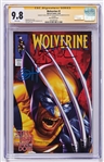 Hugh Jackman & Artist Greg Horn Signed Wolverine #1 Comic Book -- Encapsulated & Graded 9.8 by CGC