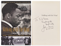 John Lewis Signed Walking with the Wind Civil Rights Book