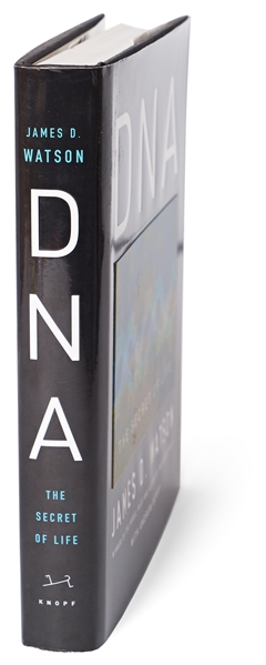 James Watson Signed First Edition of ''DNA: The Secret of Life'' -- With JSA COA