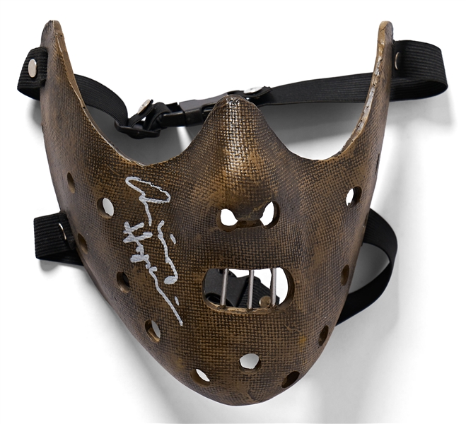 Anthony Hopkins Signed ''Silence of the Lambs'' Mask