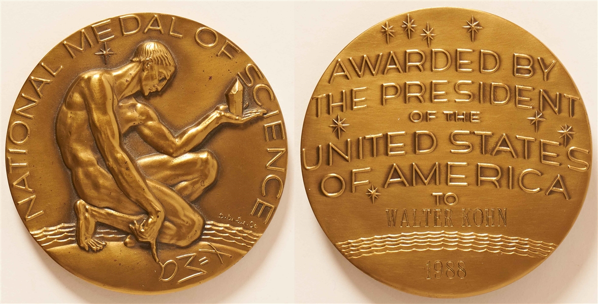 National Medal of Science Won by Walter Kohn, One of the Children Saved by Kindertransport During World War II -- Awarded by the President, This Medal Is the Highest Science Honor in the United States