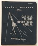 Project Mercury Capsule Flight Operations Manual #SEDR 109-10, Dated May 1961 for Capsules 11 (Liberty Bell 7) and 15 (Scheduled for Mercury-Redstone 5) -- Very Rare Manual for These Two Capsules