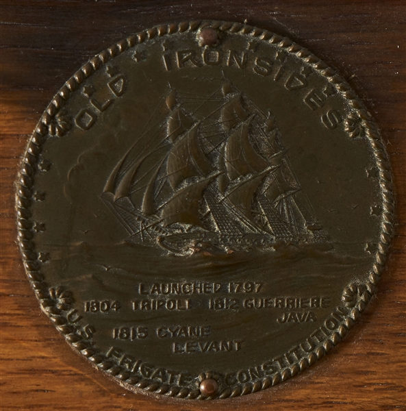 USS Constitution ''Old Ironsides'' Souvenir Box -- Commissioned in 1794, the Hard-Fighting USS Constitution Is One of Six Frigates that Established the U.S. Navy