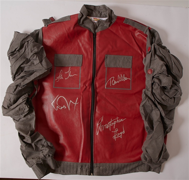 ''Back to the Future'' Cast-Signed Jacket -- With Beckett Hologram COA