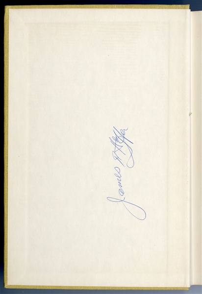 Jimmy Hoffa Signed First Edition of His Biography, ''Hoffa! Ten Angels Swearing''