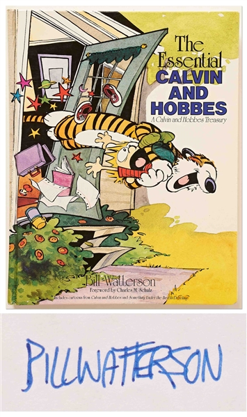 Bill Watterson Signed Copy of ''The Essential Calvin and Hobbes''