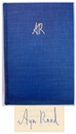 Ayn Rand Signed Atlas Shrugged -- Special 10th Anniversary Limited Edition with Rare Glassine Dust Jacket & Slipcase