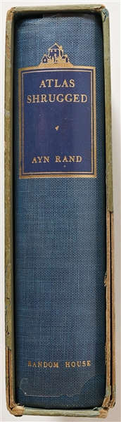 Ayn Rand Signed ''Atlas Shrugged'' -- Special 10th Anniversary Limited Edition with Rare Glassine Dust Jacket & Slipcase