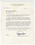 Wernher von Braun Letter Signed from 1959 Before Joining NASA -- ...College students who wish to prepare for a career in rocketry...