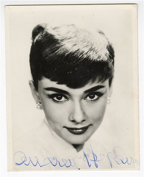 Audrey Hepburn Signed Photo