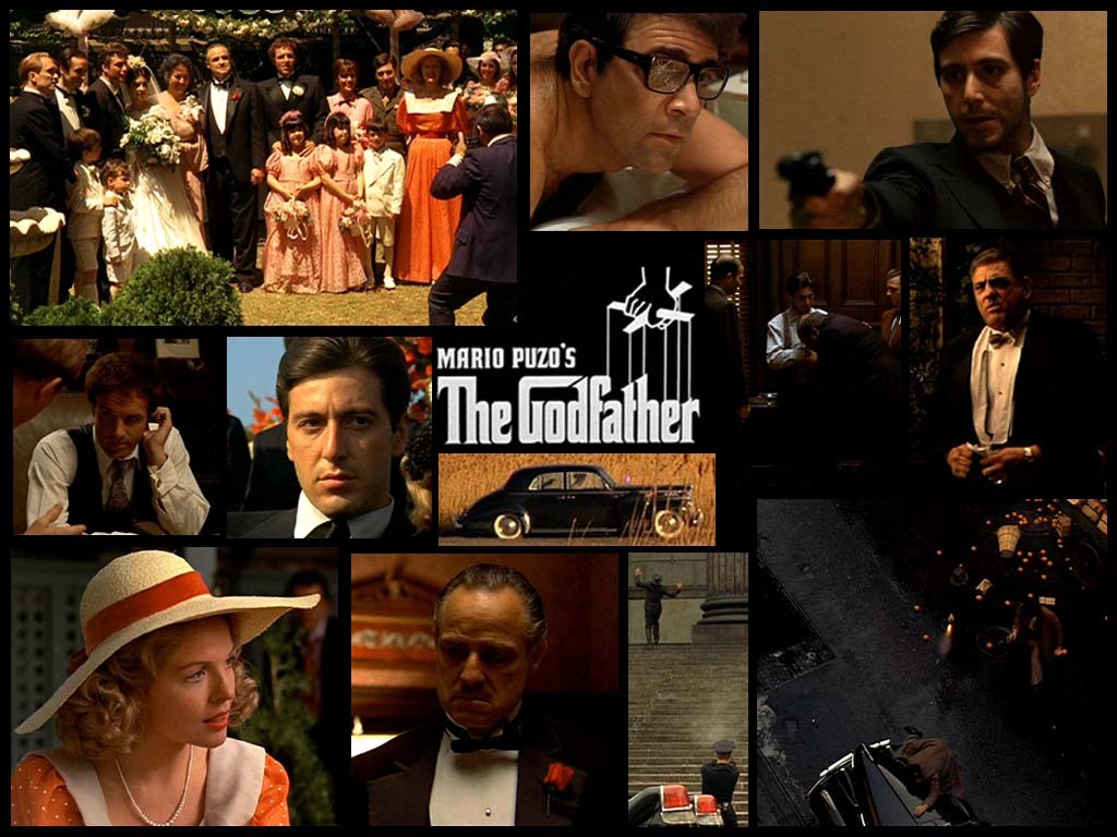 Vintage 1972 THE GODFATHER Mafia Gangster Michael Corleone 4x6 Sepia Reprint 