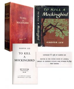 To Kill a Mockingbird First Edition Scarce First Edition of Harper Lee's "To Kill a Mockingbird" With Double Review Dustjacket